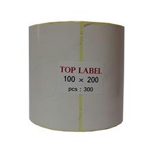 لیبل کاغذی تاپ لیبل تک ردیف 100x200